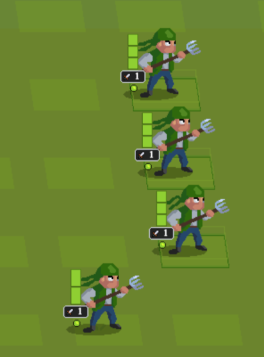 Rebels in their power formation